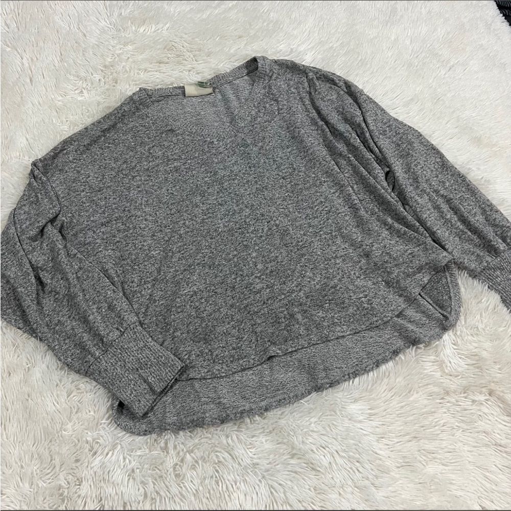 Anthro Saturday Sunday grey top M‎
